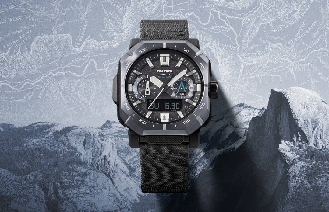 Представлено годинник Casio Pro Trek PRW-B1000B-2, присвячений парку Йосеміті