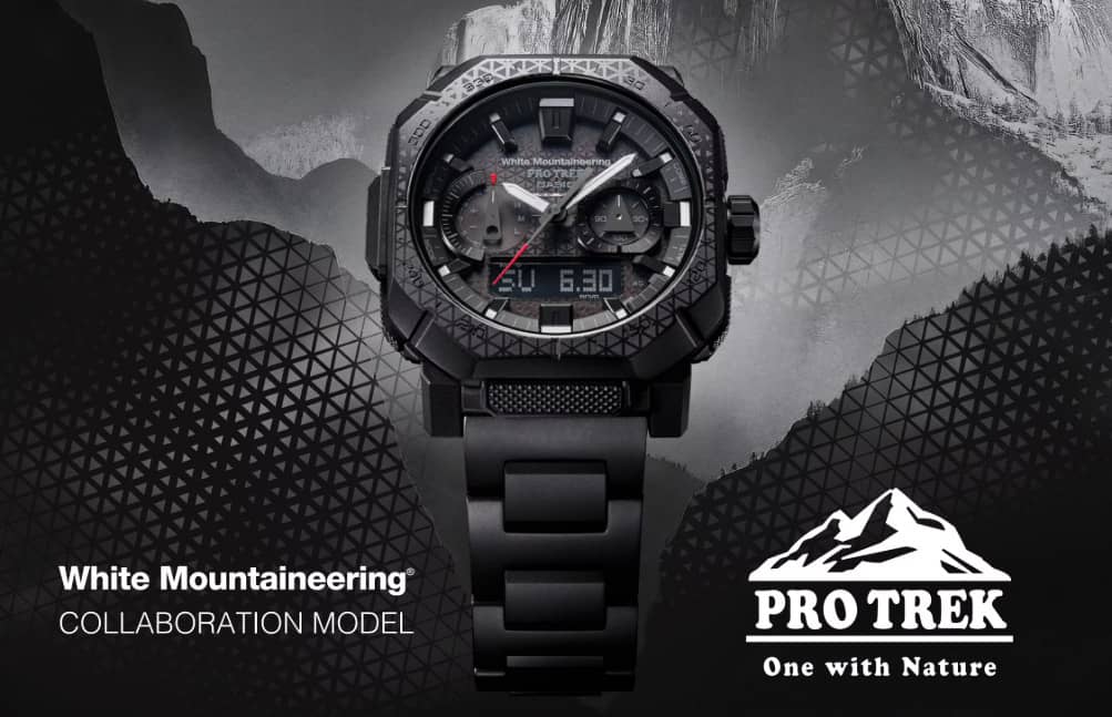 Casio та White Mountaineering випустили годинник PRW-B1000WM-1 обмеженою партією