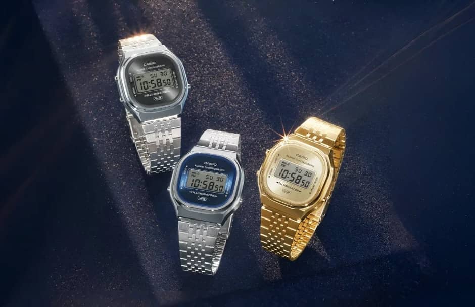 Casio представила нові вінтажні цифрові годинники A140WE з автономністю до семи років