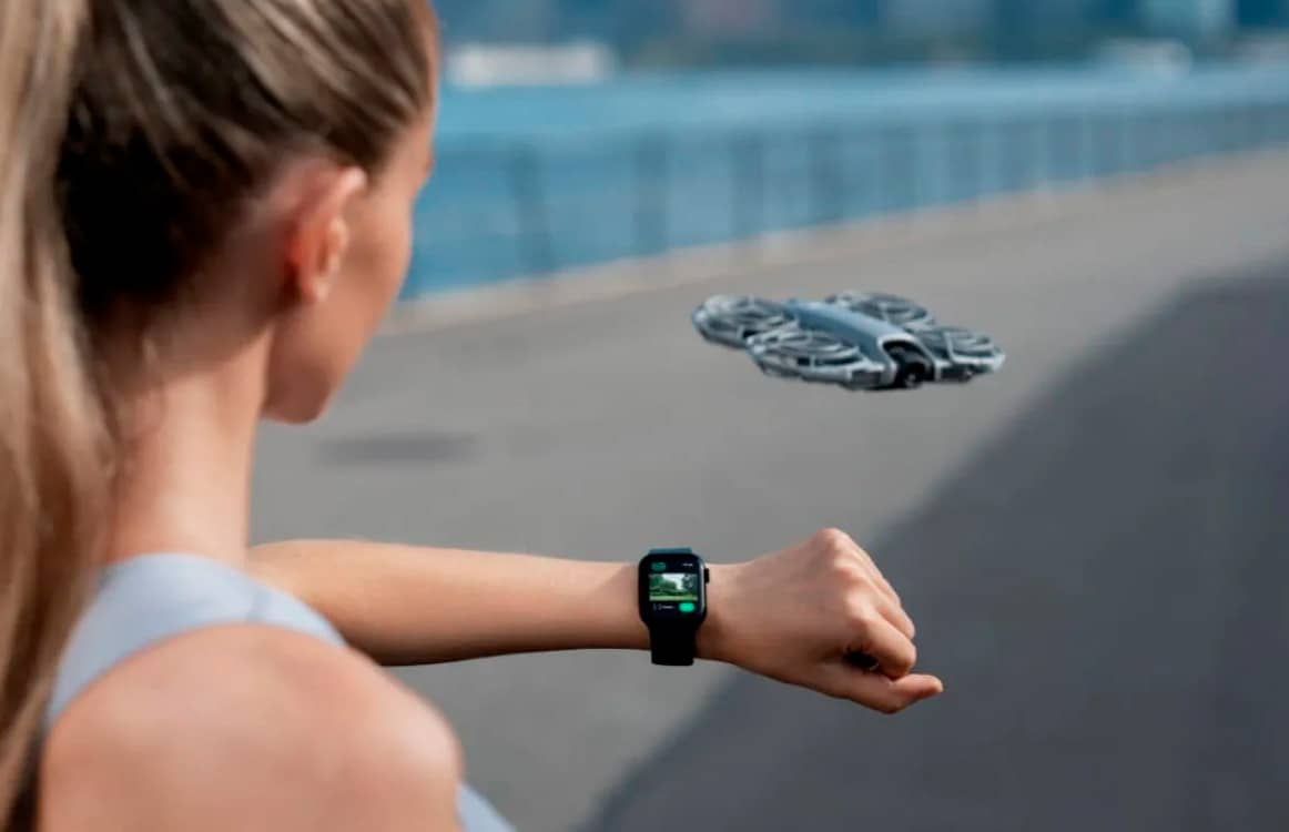 Дроном DJI Neo 2 тепер можна керувати з годинника Apple Watch