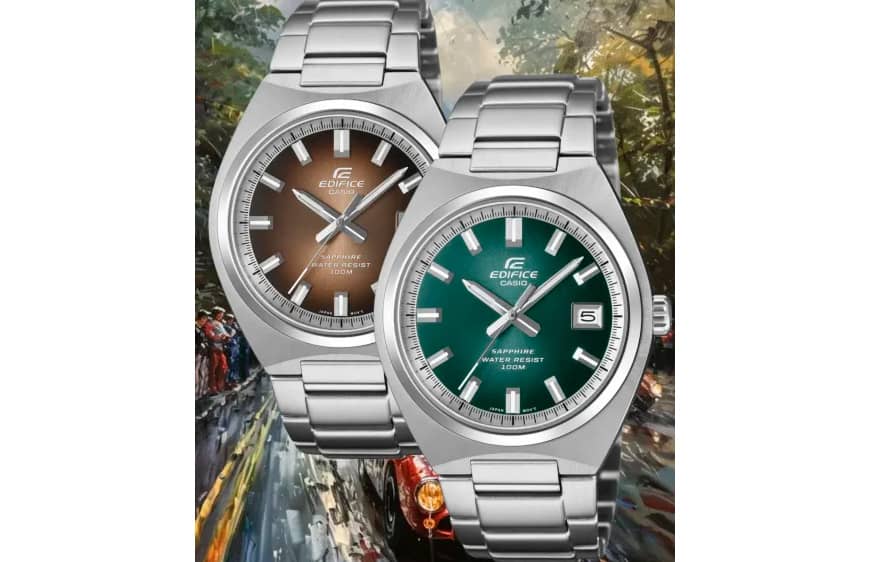 Casio випустила годинники Edifice EFB-109D-5AV та EFB-109D-3AV