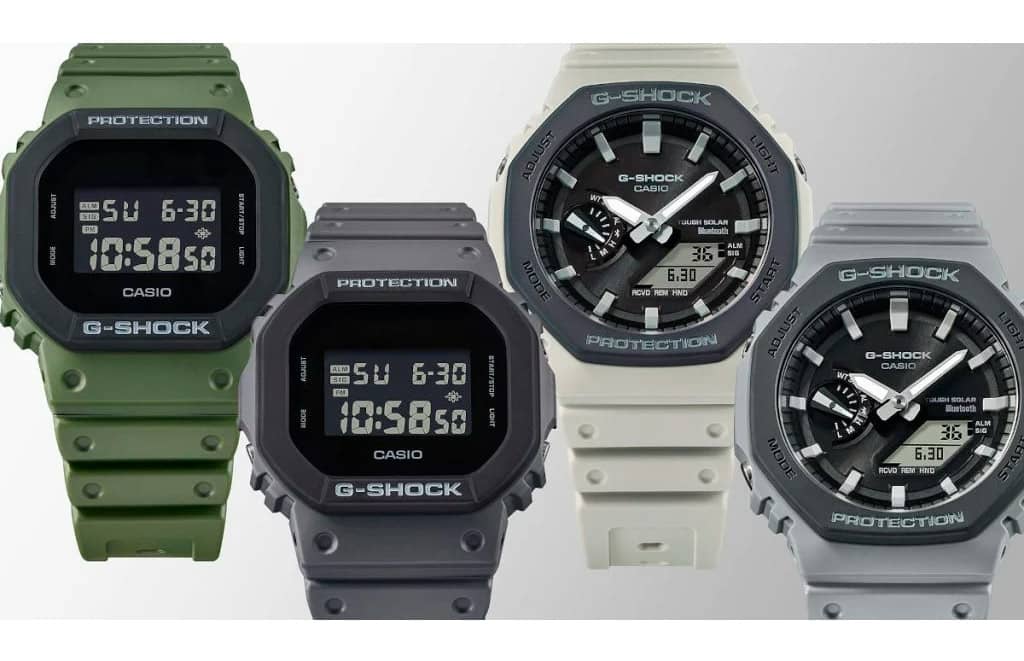 Casio випустила серію годинника G-SHOCK Urban Utility