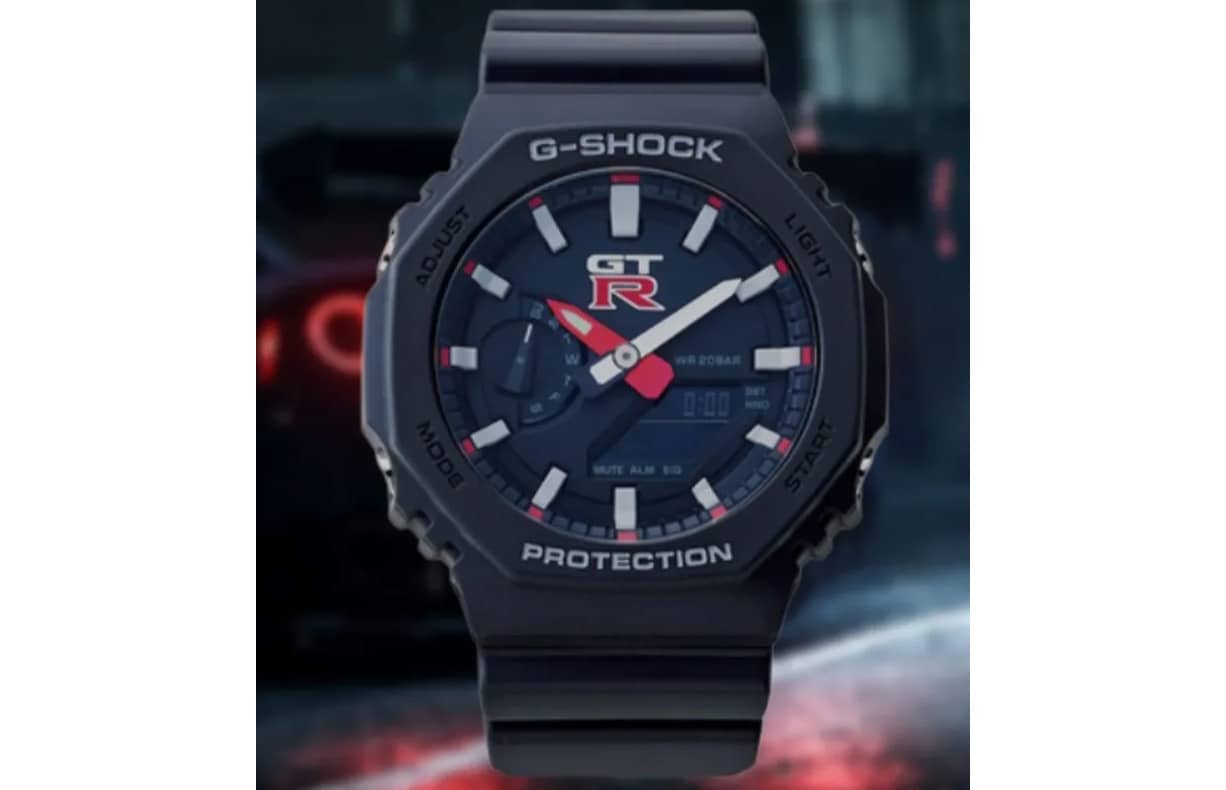 Nissan і Casio представили нові G-Shock у стилі GT-R