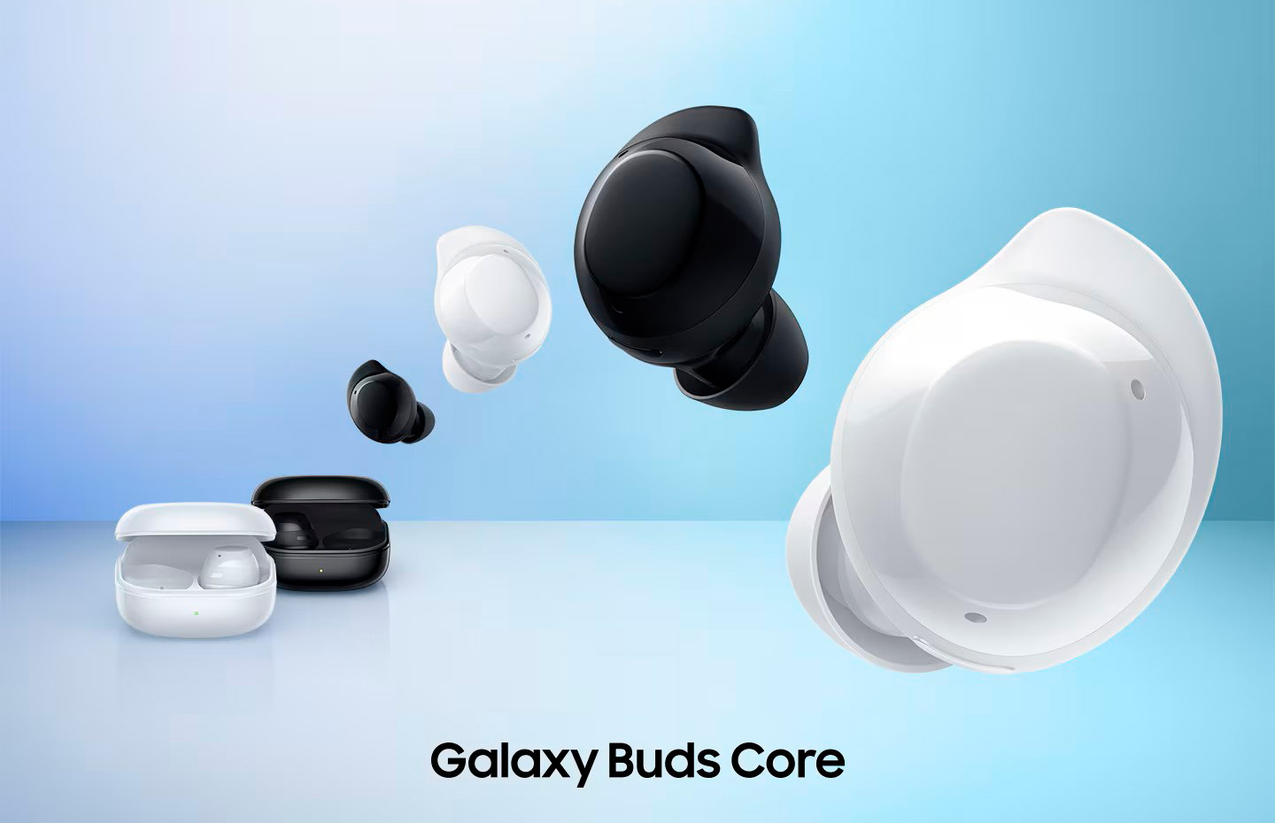 Samsung представила найдоступніші навушники з шумозаглушенням Galaxy Buds Core
