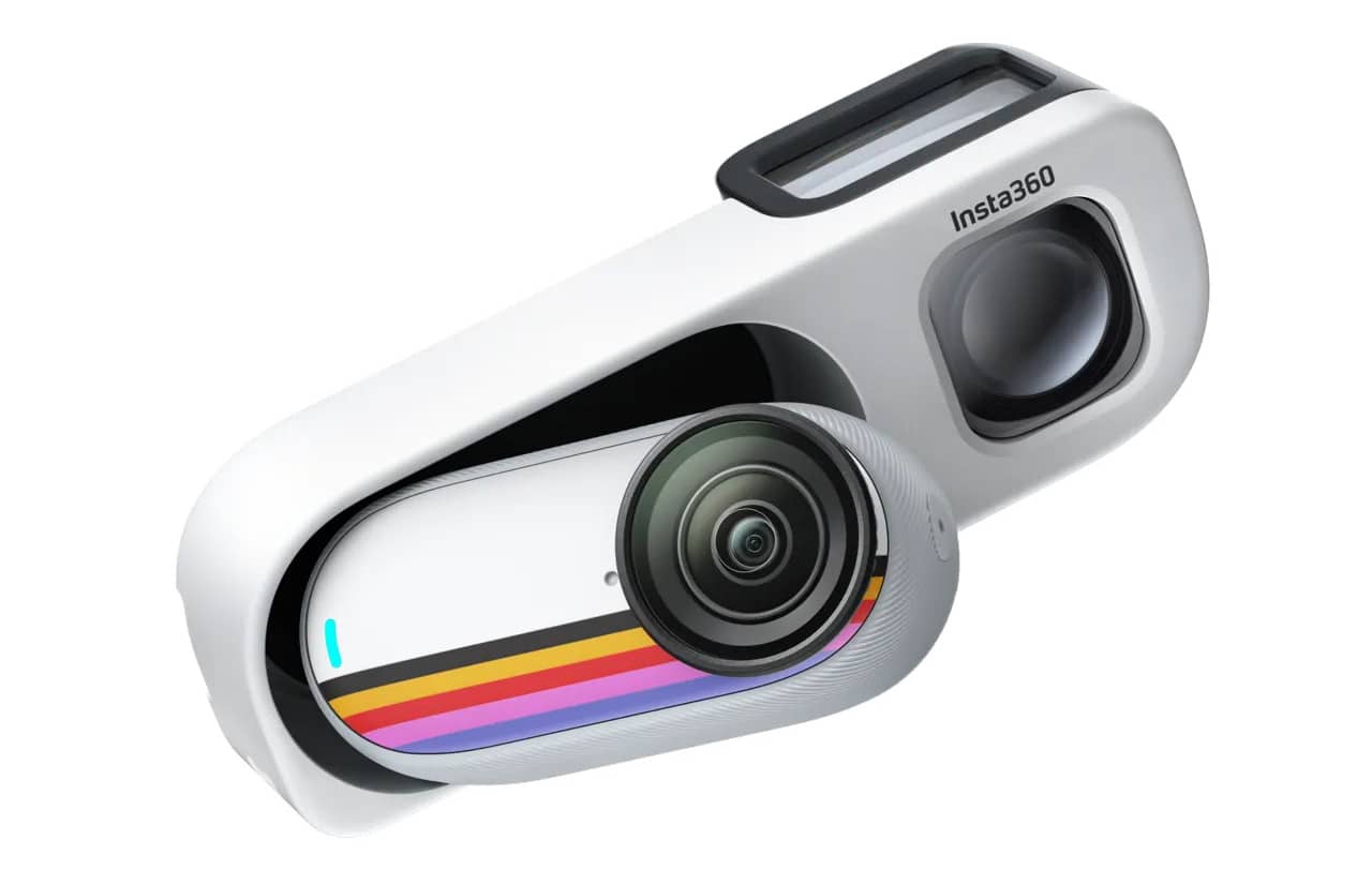 Insta360 перетворила GO 3S на «ретро-камеру» з оптичним видошукачем