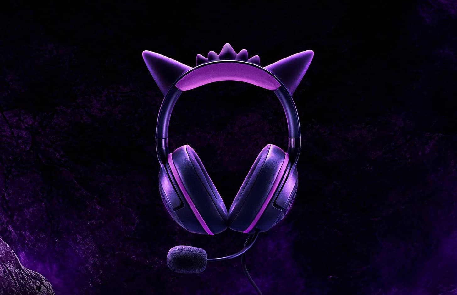 Razer випустила гарнітуру Kraken Kitty V2 Gengar Edition