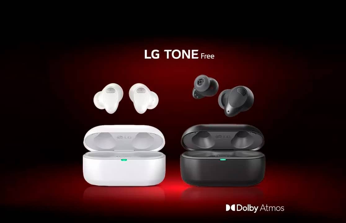 LG випустила TWS-навушники Tone Free T80 з підтримкою технологій Dolby Atmos та Head Tracking