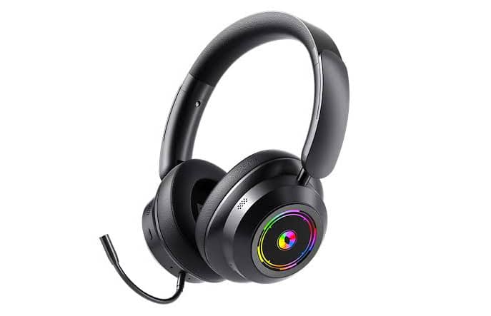 Lenovo представила ігрову гарнітуру Aurora GH15: RGB-підсвічування, низька затримка та чотири режими підключення