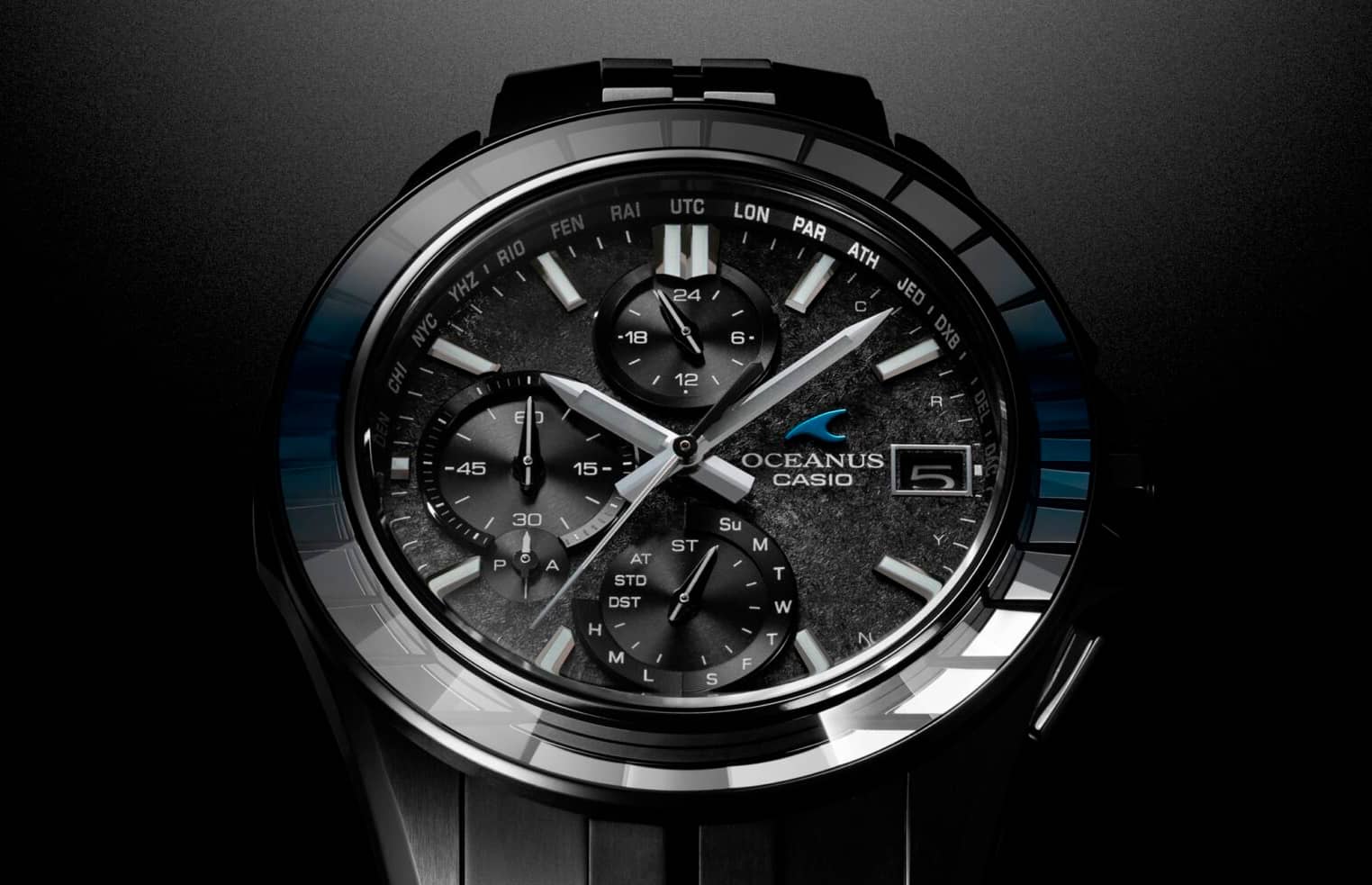 Casio випустила преміум-хронографи із колекції Oceanus Manta