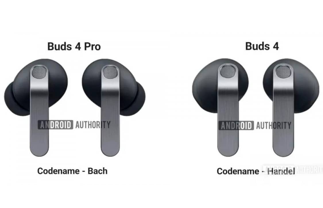 Опубліковано зображення навушників Samsung Galaxy Buds 4