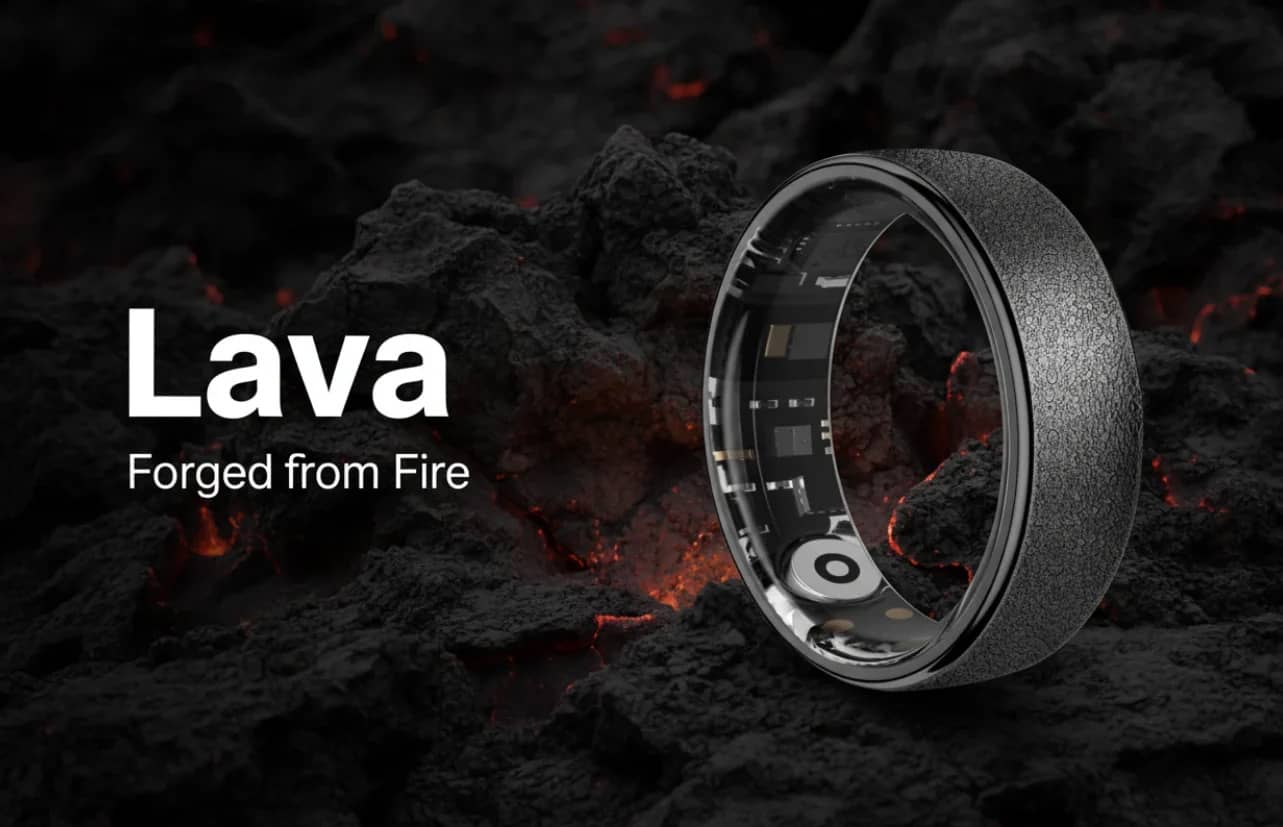 Представлено розумне кільце Smalth Titanium Lava з ефектом застиглої лави