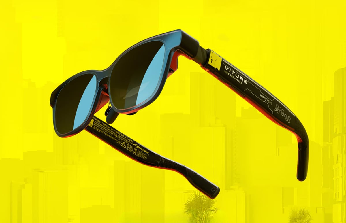 Viture представила лімітовані XR-окуляри Luma у стилі Cyberpunk 2077