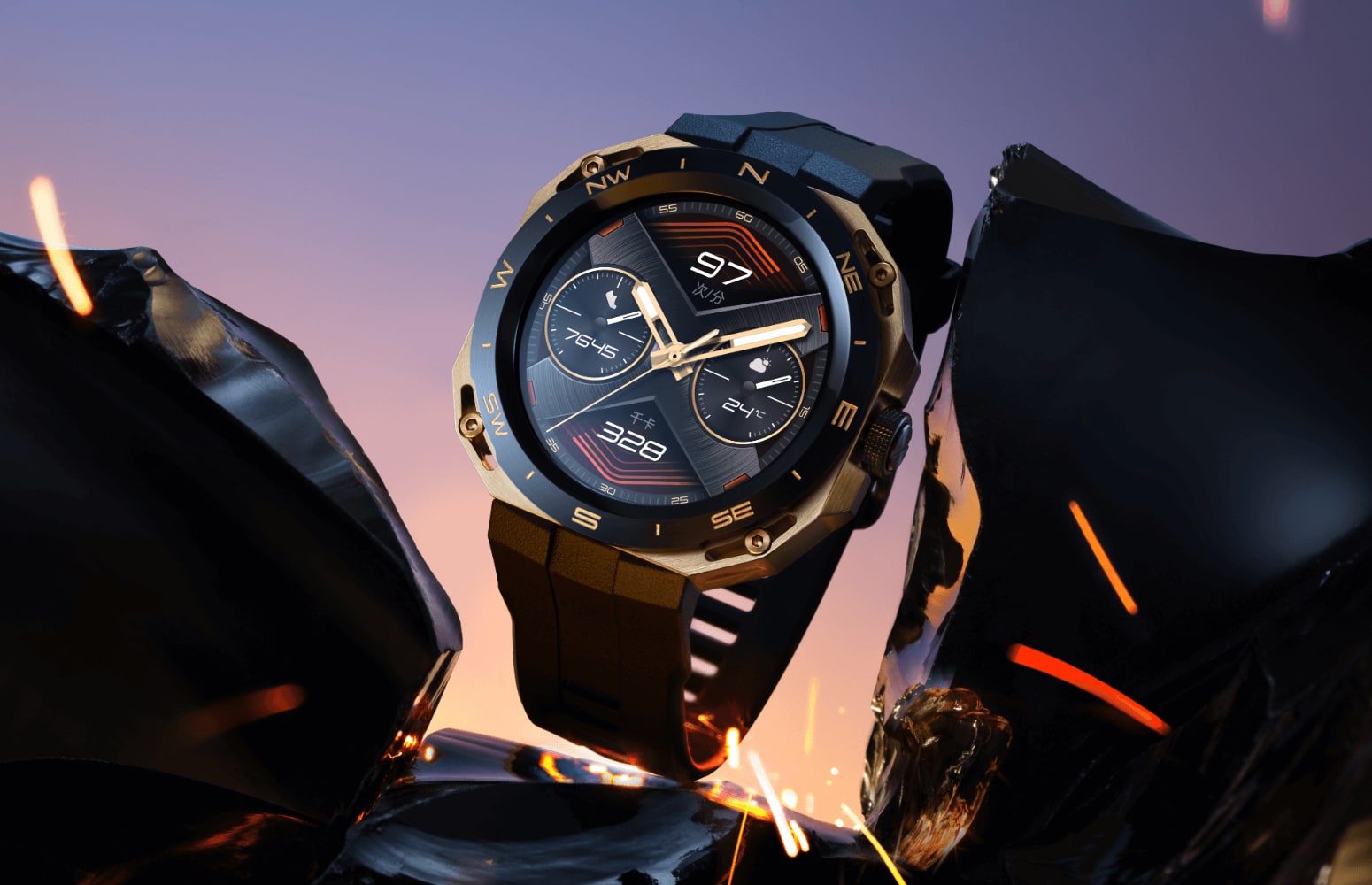 Huawei представила модульний смарт-годинник Watch GT Cyber