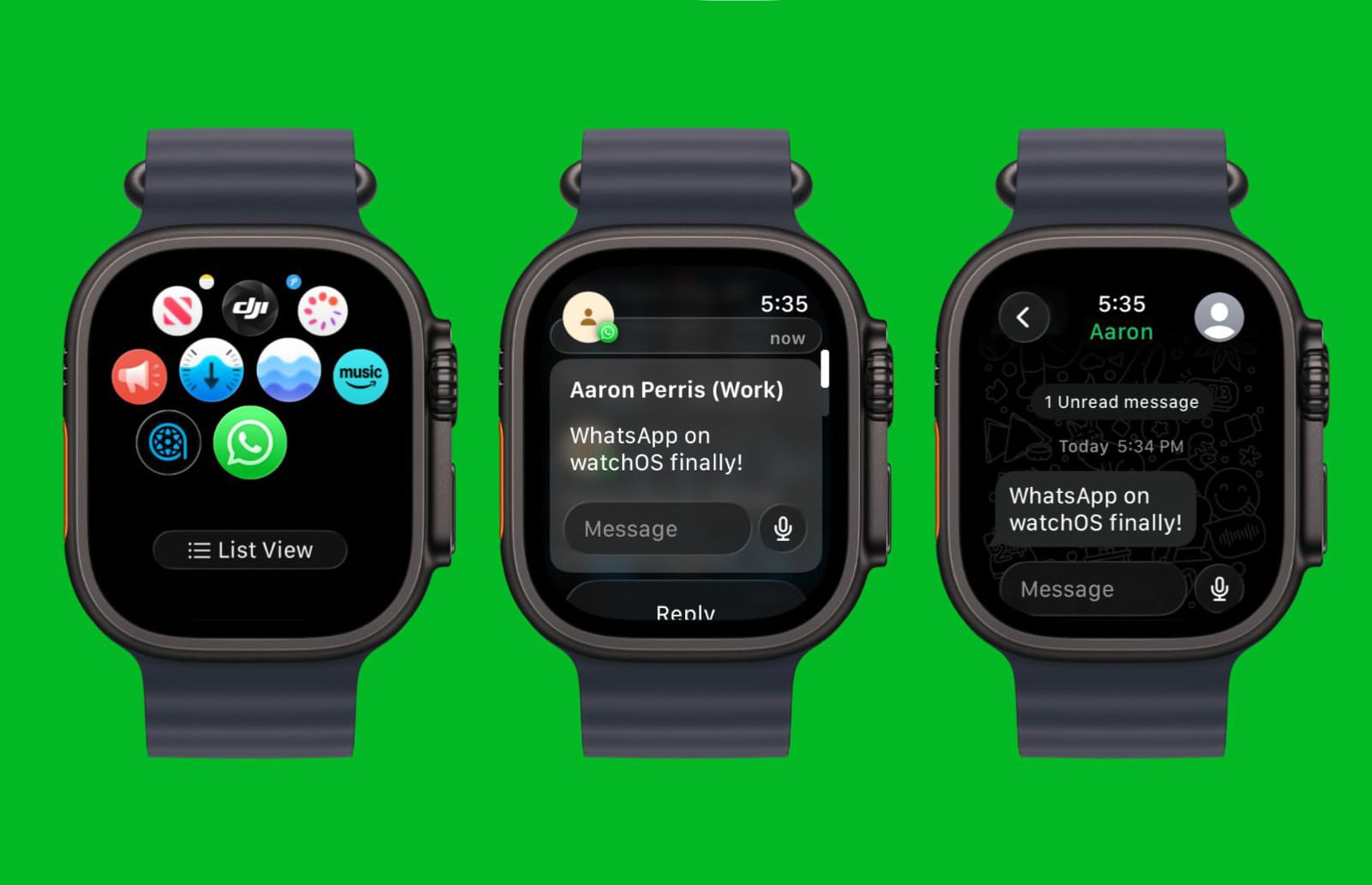 WhatsApp тестує застосунок для Apple Watch