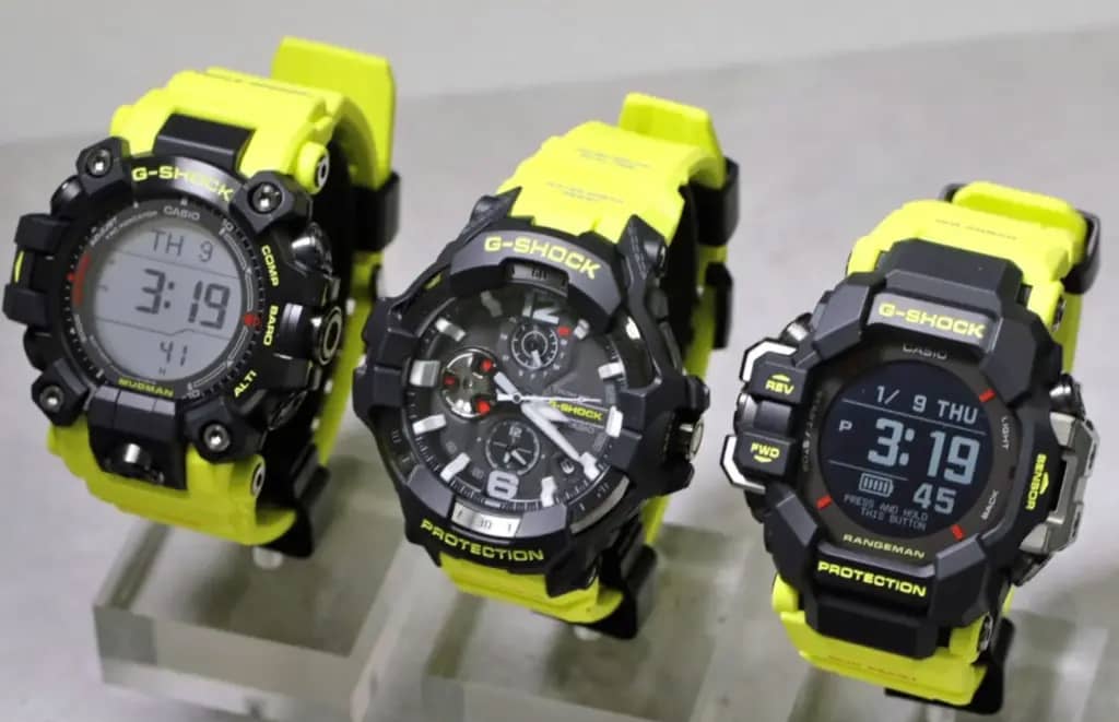 Casio випустила міцні годинники серії G-SHOCK MASTER OF G