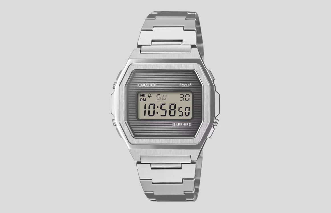 Casio представила преміальний годинник Vintage A1000SP-7 із сапфіровим склом і повністю металевим корпусом
