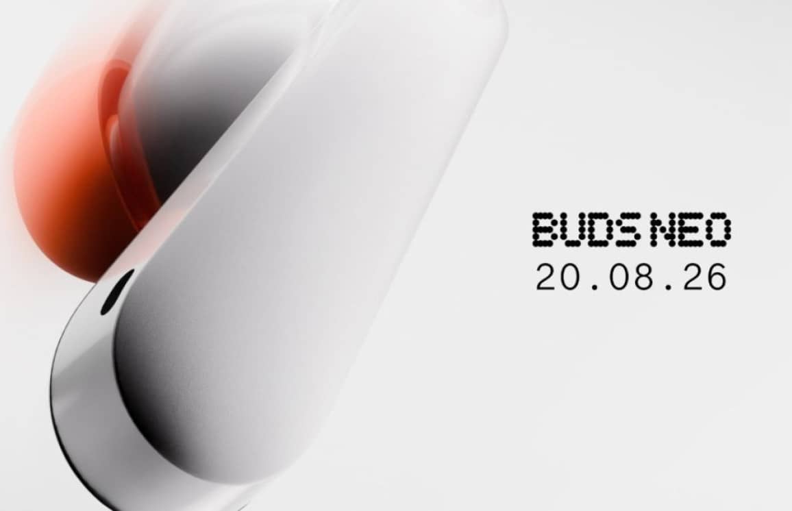 CMF Buds Neo представлять 20 серпня: бренд показав нові навушники з незвичним футляром