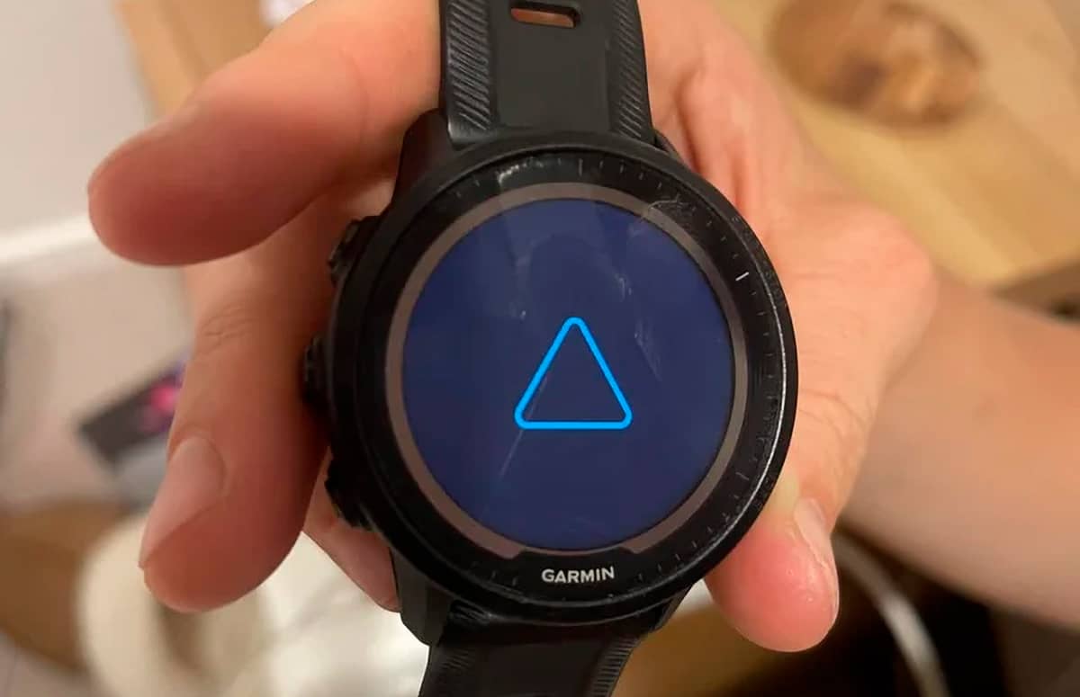 Garmin виправила проблему з «синім трикутником»