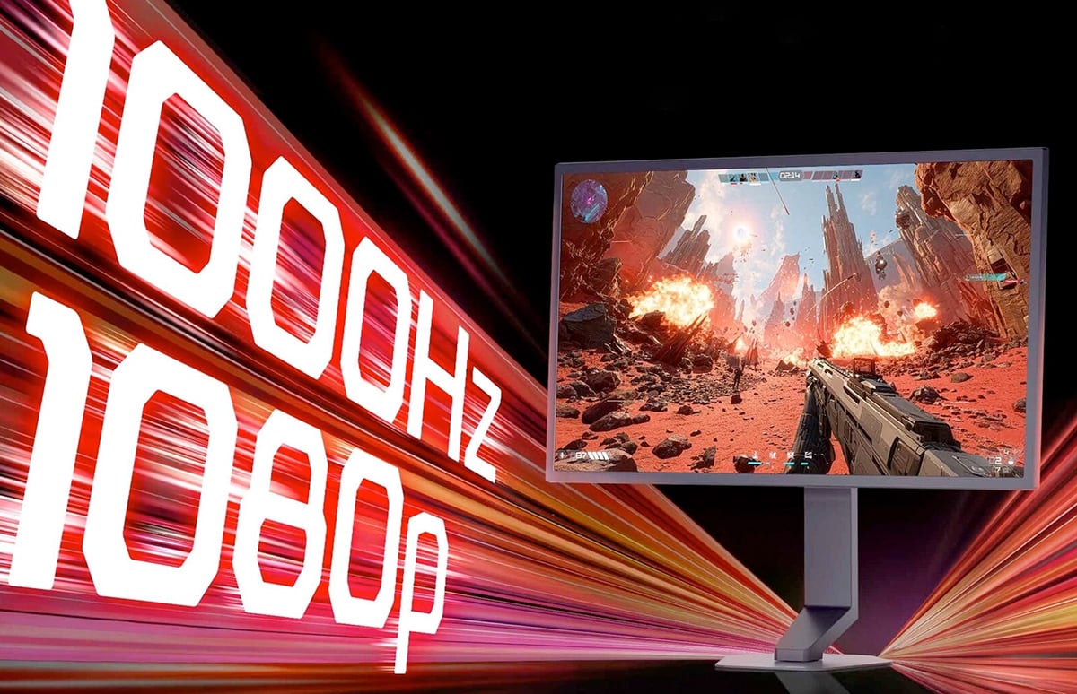 LG готує прорив для кіберспорту: представлено перший у світі Full HD-монітор із частотою 1000 Гц