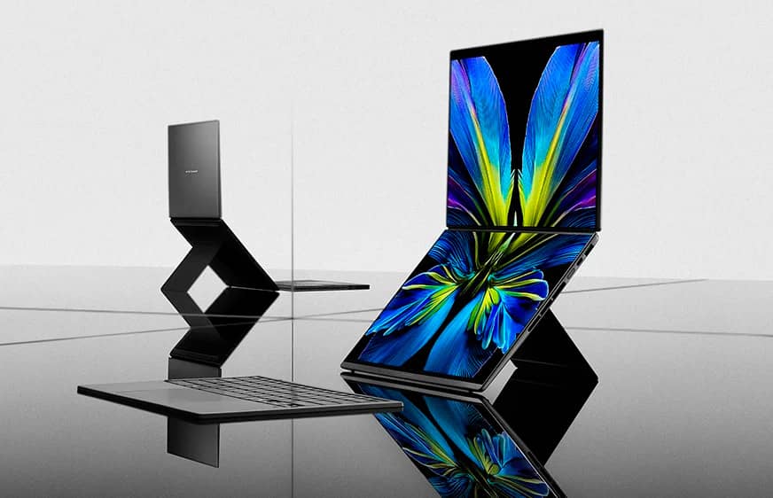 Представлено преміальний ноутбук Asus Zenbook Duo 2026 з двома екранами