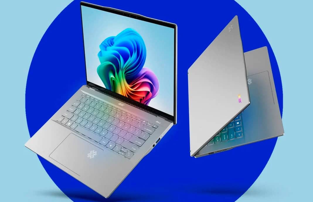 Представлено ноутбук Acer Swift 14 AI з чипом Snapdragon X Elite