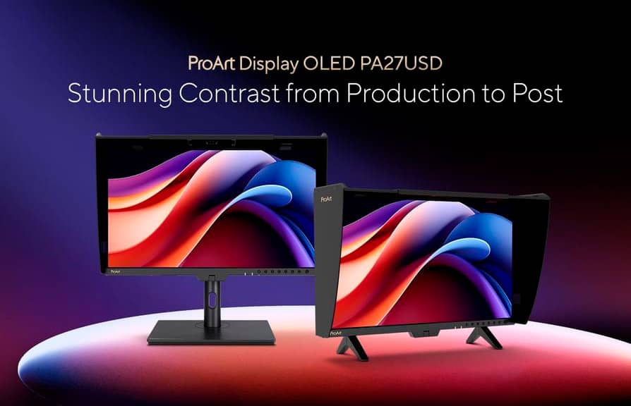 Представлено професійний монітор Asus ProArt OLED PA27USD
