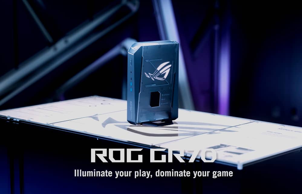 Представлено міні-ПК Asus ROG GR70 на базі процесора AMD