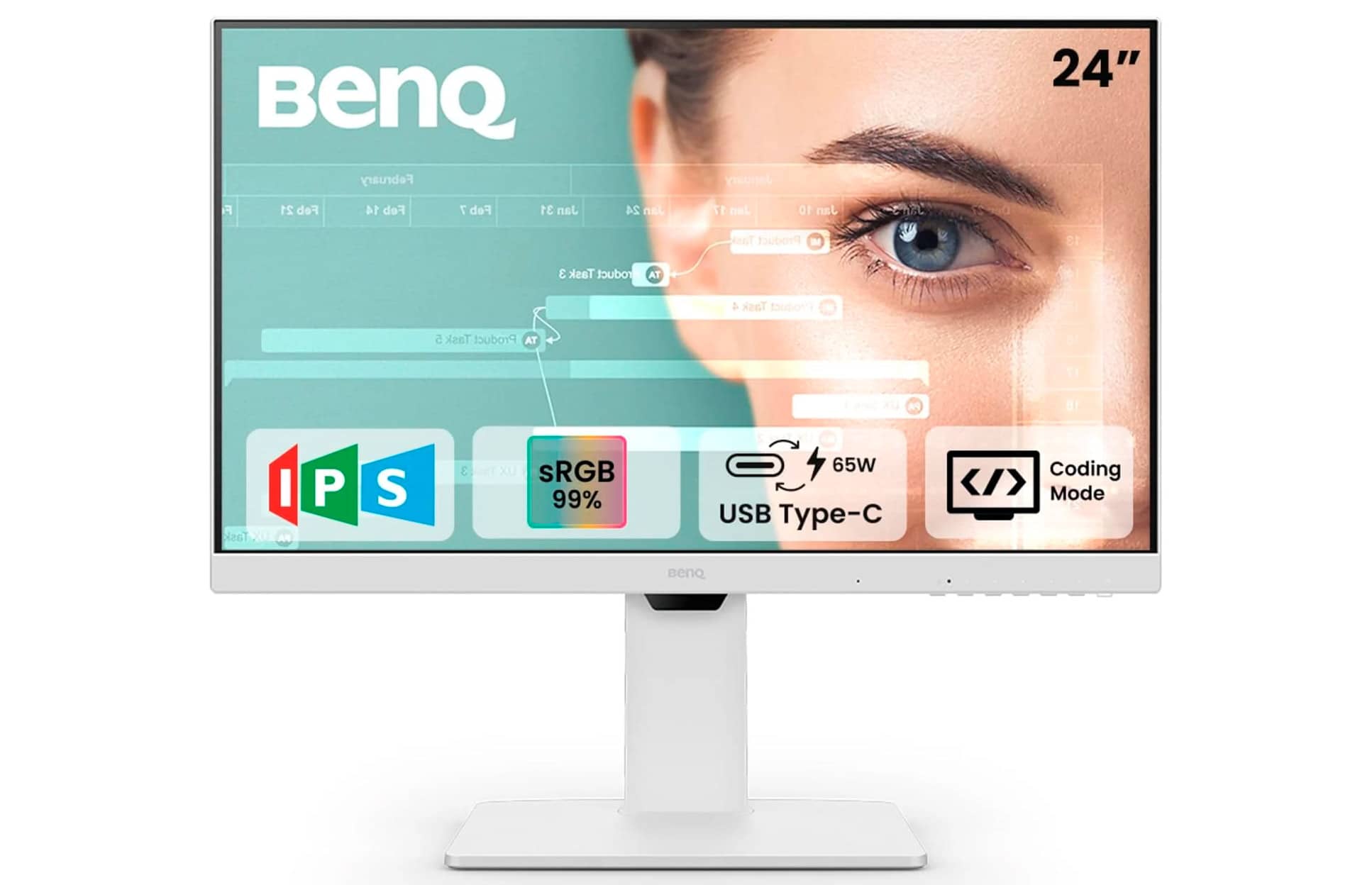 Представлено монітор BenQ GW2486TC із захистом очей