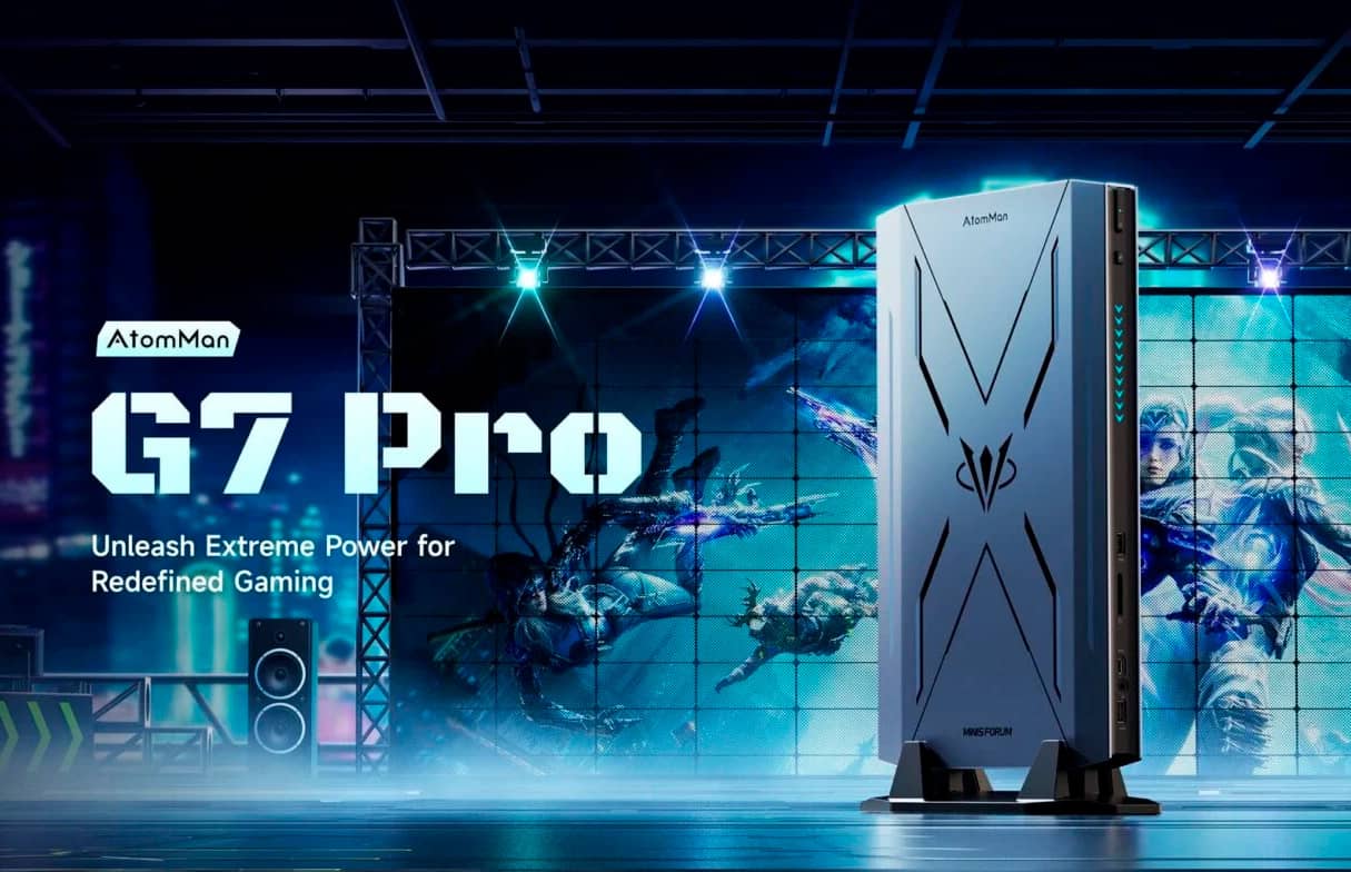 Minisforum випустила глобальну версію міні-ПК AtomMan G7 Pro