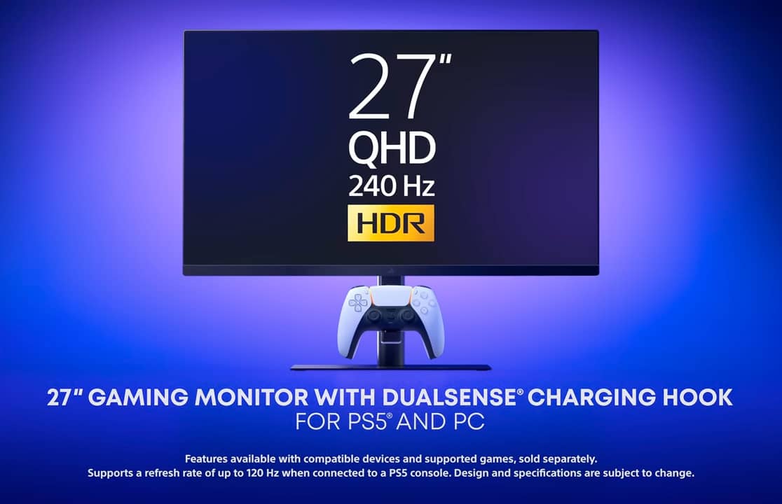 Sony представила ігровий монітор PlayStation