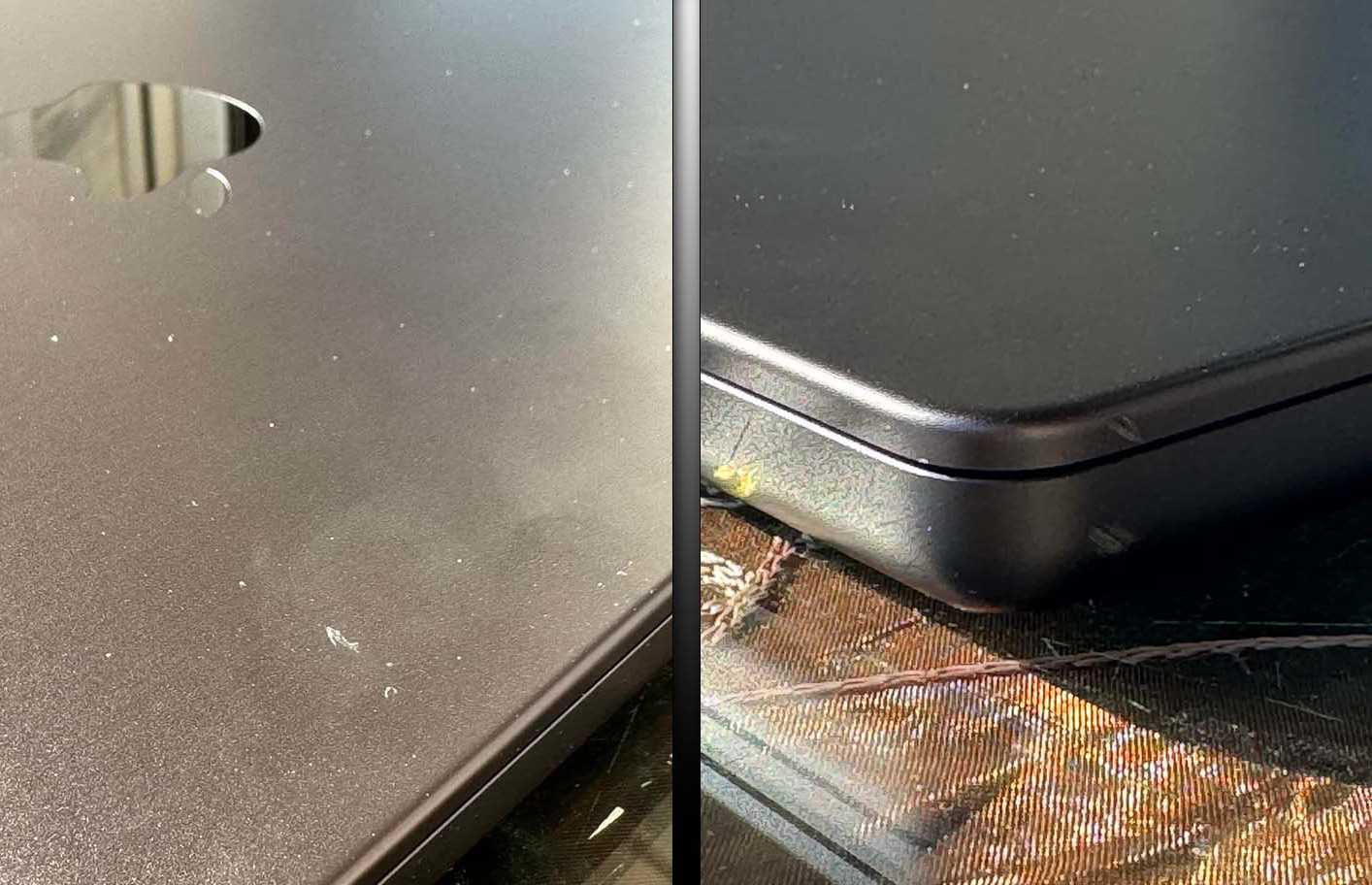 MacBook Pro M5 залишився неушкодженим після наїзду автомобілем