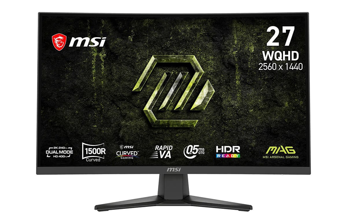 MSI представила дешевий монітор для кіберспорту — до 400 Гц і два режими роботи