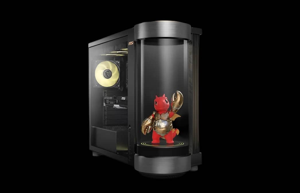 MSI представила ігровий ПК з вбудованим ШІ-асистентом прямо в корпусі