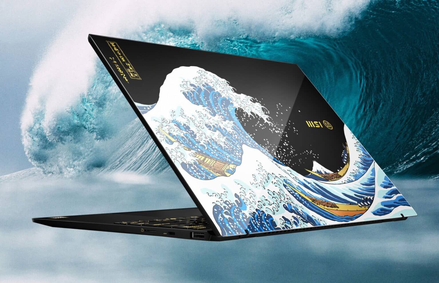 MSI випустила флагманський ноутбук Prestige 13 AI+ Ukiyo-e Edition