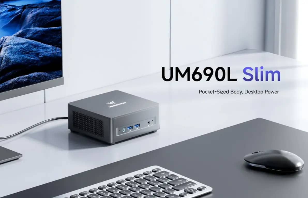 Представлено міні-ПК Minisforum UM690L Slim