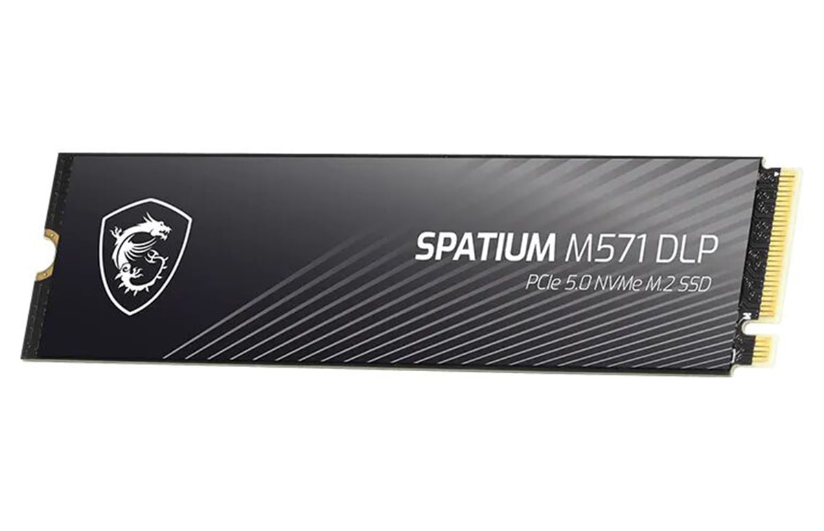 MSI представила швидкісний SSD Spatium із захистом від втрати даних