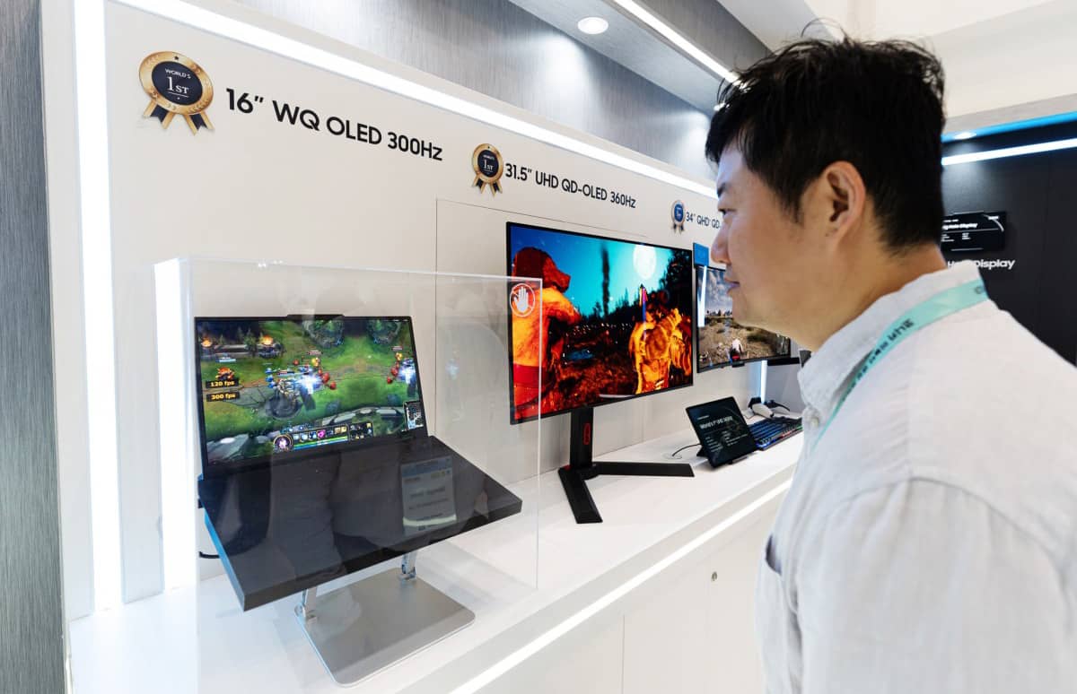 Samsung показала OLED-дисплей із частотою 300 Гц для ігрових ноутбуків