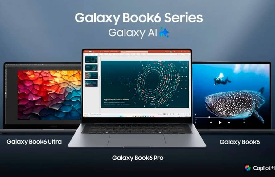 Samsung випустила нове покоління преміальних ноутбуків Galaxy Book 6