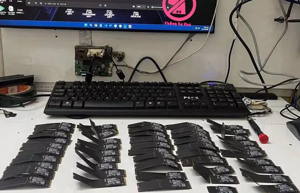 Десятирічна дитина зламала 50 SSD Samsung PM991a батька, куплених для перепродажу