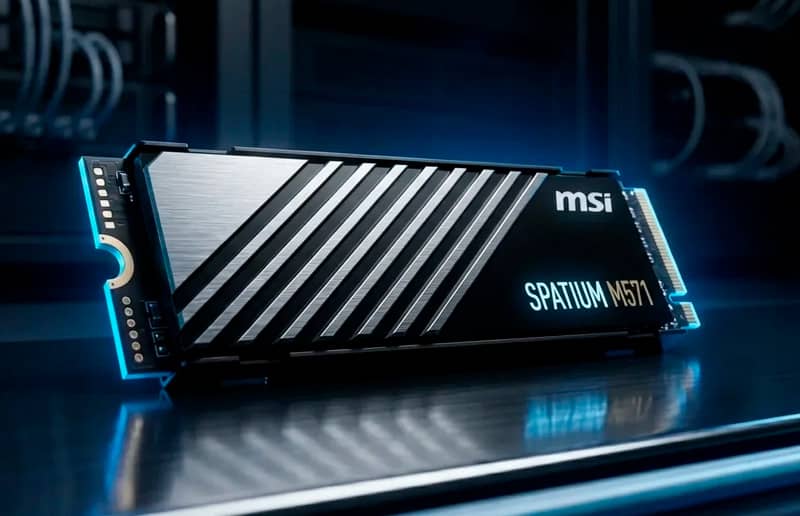 MSI випустила флагманський твердотільний накопичувач Spatium M571 DLP