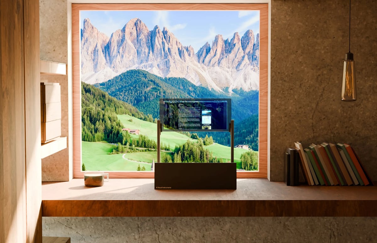 Анонсовано прозорий, але дуже яскравий 4K-монітор Phantom