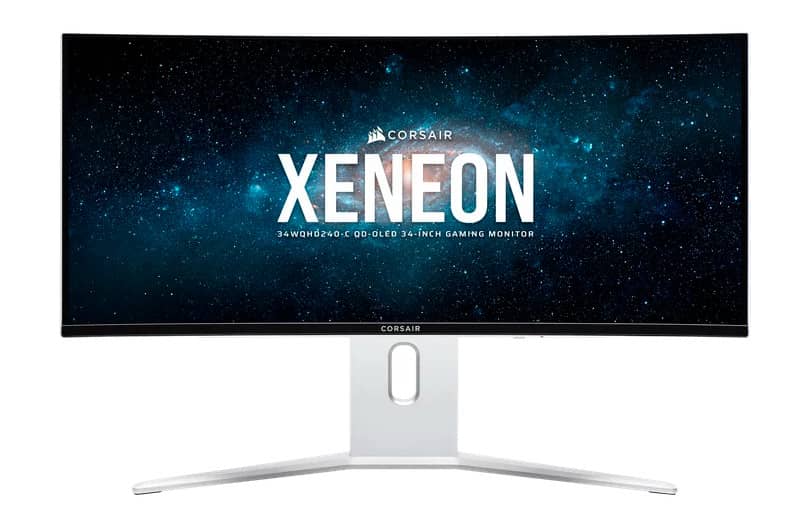 Представлено монітор Corsair Xeneon 34WQHD240-C із панеллю Samsung QD-OLED