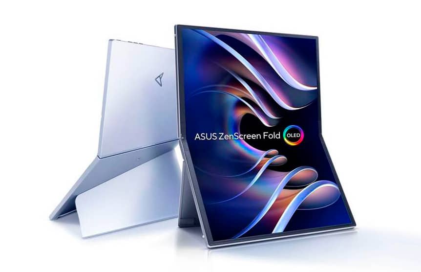 Asus представила складаний OLED-монітор ZenScreen Fold
