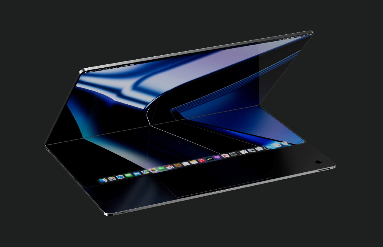 Apple може готувати до випуску ноутбук зі складаним дисплеєм