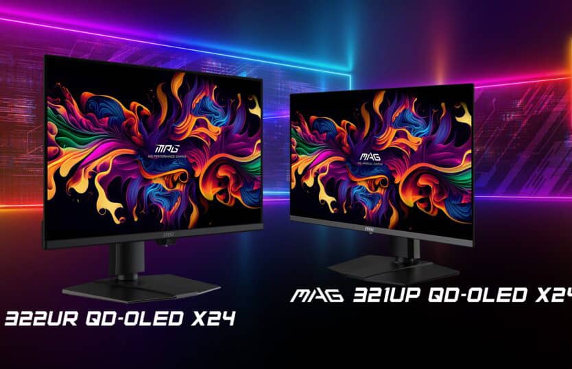 MSI покаже на CES 2026 два 32-дюймові ігрові монітори з 4K QD-OLED