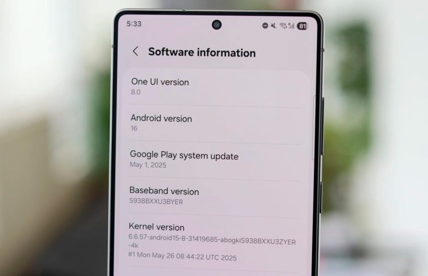 Стабільна версія One UI 8 вже готова до розгортання