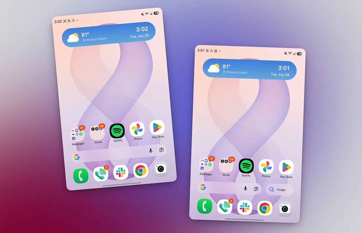 Samsung змінює головний екран Galaxy: у One UI 9 з’явився пошук у стилі Google Pixel