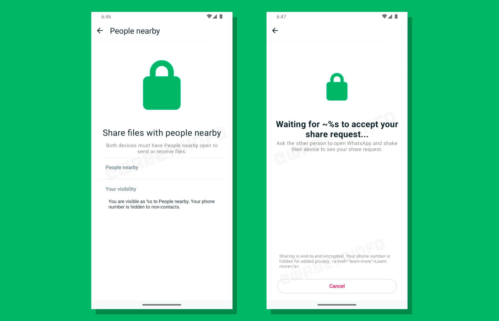 WhatsApp розробляє функцію для обміну файлами з людьми поблизу