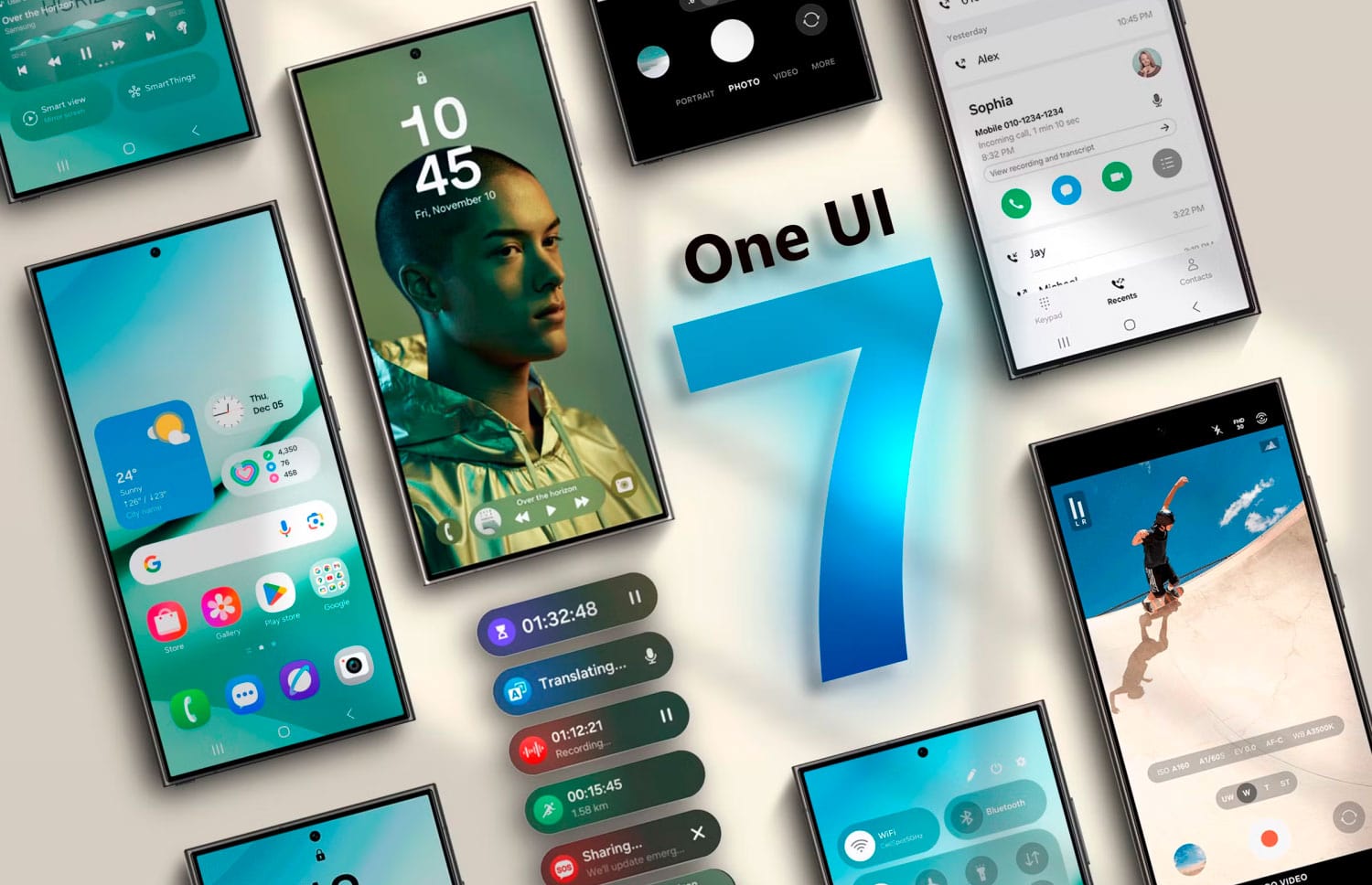Став відомий графік розгортання стабільної версії One UI 7
