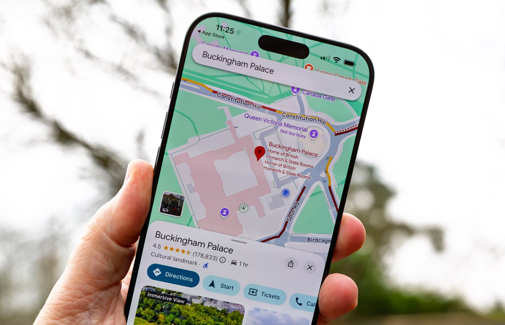 Google Карти на iPhone навчилися розпізнавати місця по фото